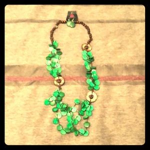 Necklace with matching earrings